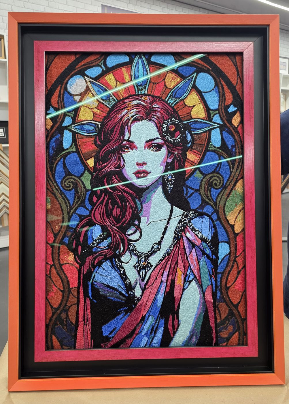 L'œuvre en atelier
